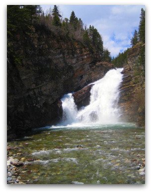 Cameron Falls, Waterton National Park